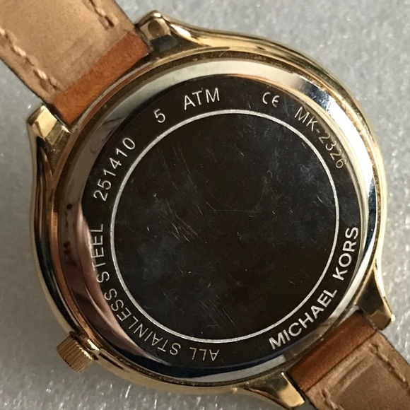 Michael Kors Slim Runway Champagne Dial Women’s Watch MK2326 main image 4